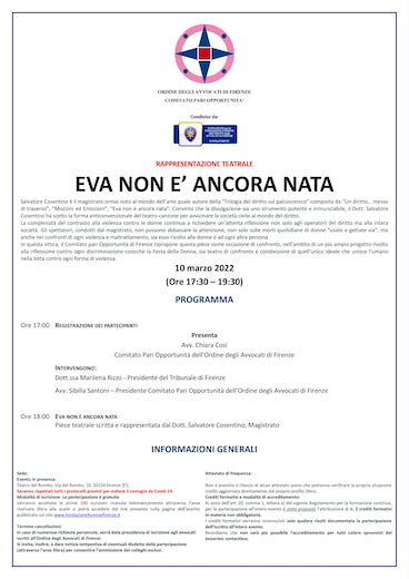 EVA NON E' ANCORA NATA